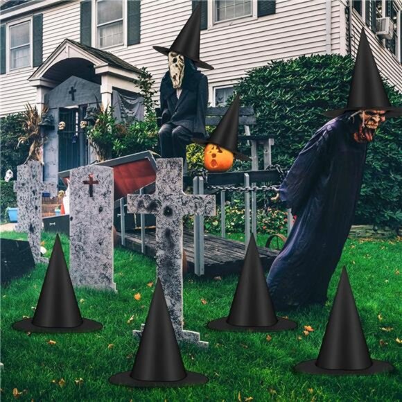 12 PCS Halloween Witch Hats - Picture 5 of 7